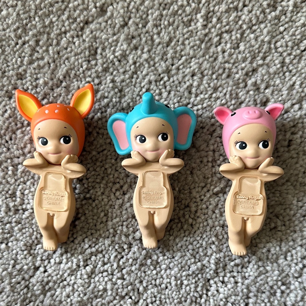 Authentic Sonny Angels Animal Hippers Set